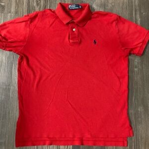 Polo Ralph Lauren Men’s Medium Red Polo Shirt